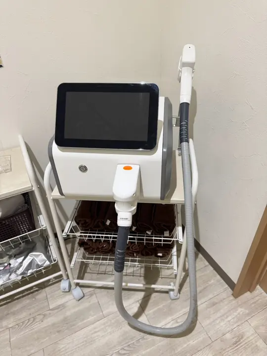 スマ脱 結城店のセルフ脱毛機