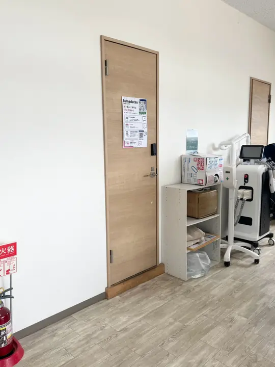 スマ脱 結城店の完全個室入口